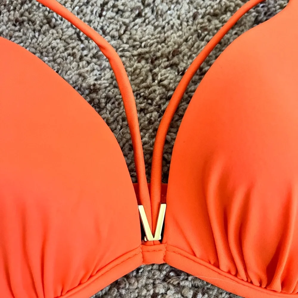 VENUS Coral Halter Bikini Set